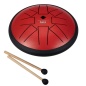 Preview: SELA  Melody Tongue Drum 6 F Minor Red